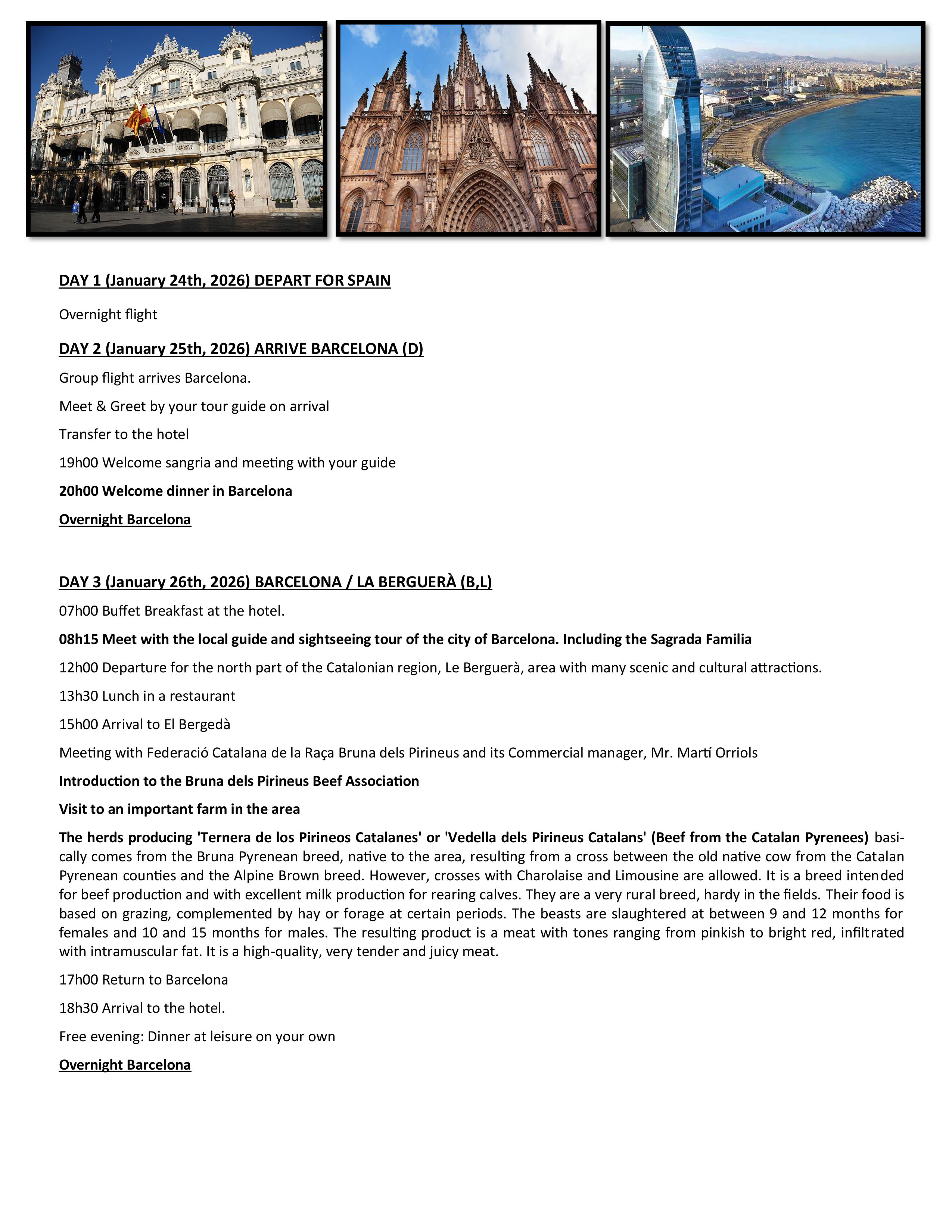 Trip Itinerary 2